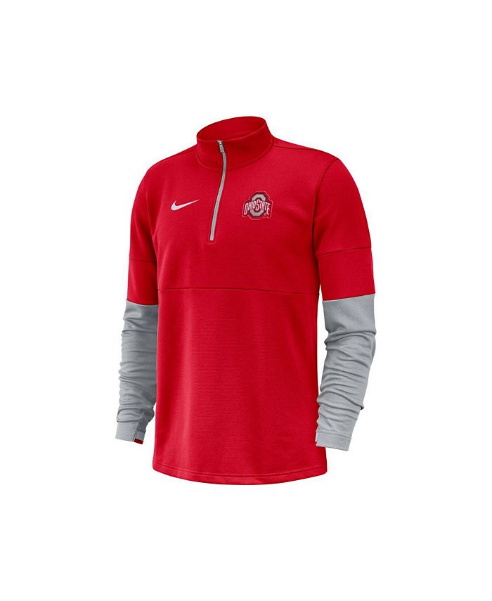 Nike Ohio State Buckeyes Men s Therma Half Zip Pullover Macy s