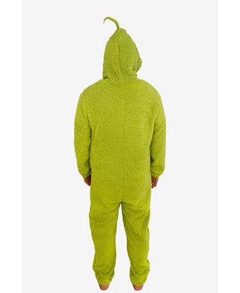 Fuzzy new arrivals grinch onesie