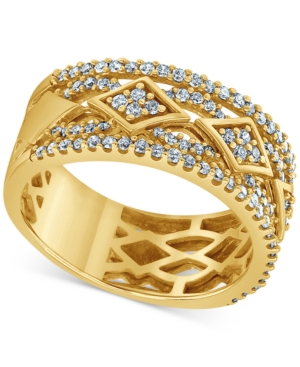 image of Diamond Intricate Openwork Ring (1/2 ct. t.w.) in 10k Gold