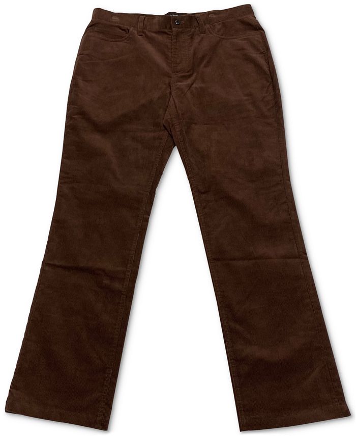 Alfani Men's Regular-Fit Corduory Pants, Created for Macy's - Macy's