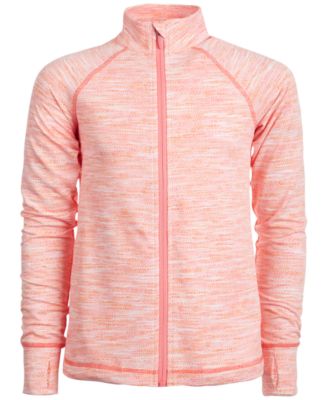 ideology zip jacket space dye