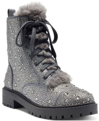 jessica simpson pink and black boots