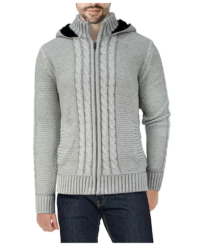 XRay Men's Hooded FullZip High Neck Sweater Jacket Macy's