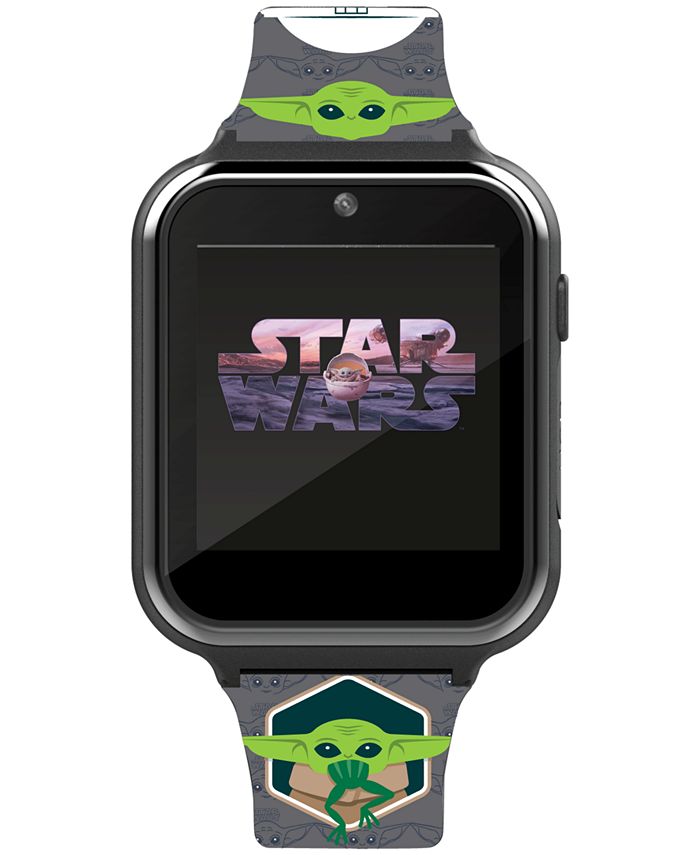 Accutime - Kid's Star Wars Gray Silicone Strap Smart Watch 46x41mm