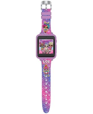 Kid's LOL Surprise Pink Silicone Strap Smart Watch 46x41mm 