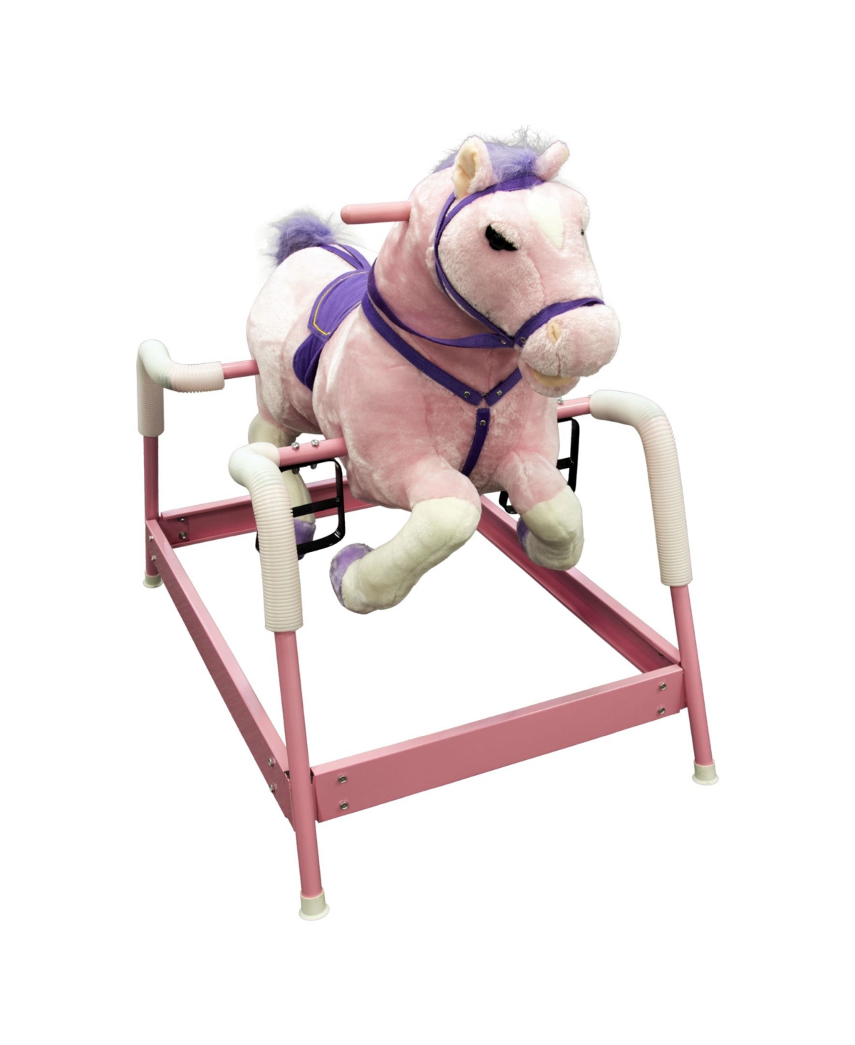 Shop Ponyland Spring Horse With Sound In Pink