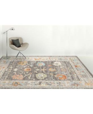 Amer Rugs Bohemian Bhm 2 Taupe Rug In Gray