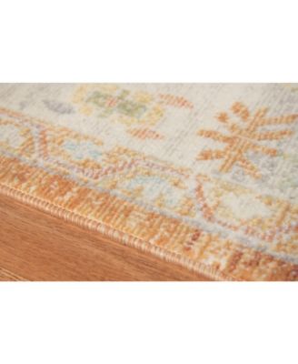 Bohemian BHM-4 Orange 5'1" x 7'6" Outdoor Area Rug