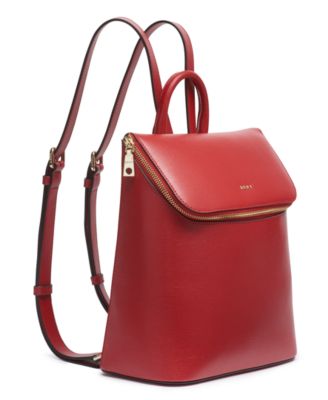 dkny red backpack