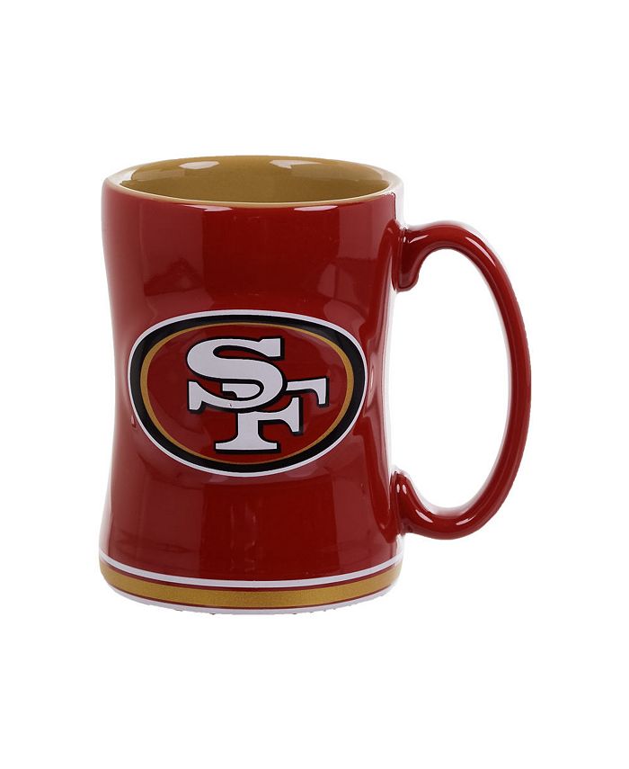 San Francisco 49ers 14oz Team Logo Relief Mug