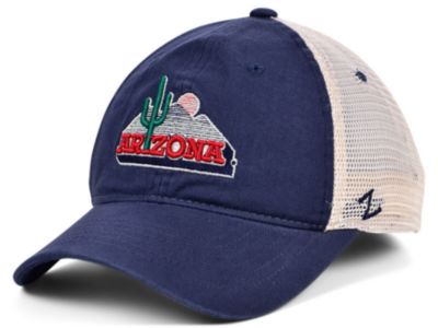 Casquette Papa Arizona Wildcats Zephyr, NCAA, Ajustable, Bleue