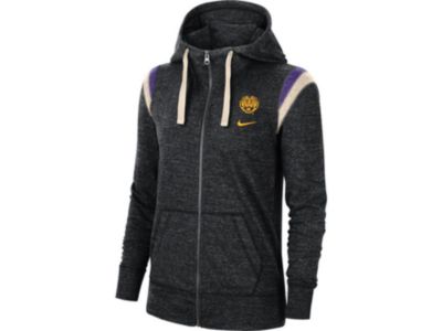 Nike - Women's LSU Tigers Gym Vintage Full-Zip Hoodie