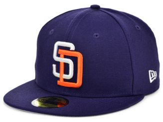 New Era San Diego Padres Vintage World Series Patch 59FIFTY Cap - Macy's