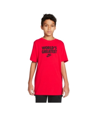 image of Nike Sportswear Big Boys World-s Greatest T-shirt