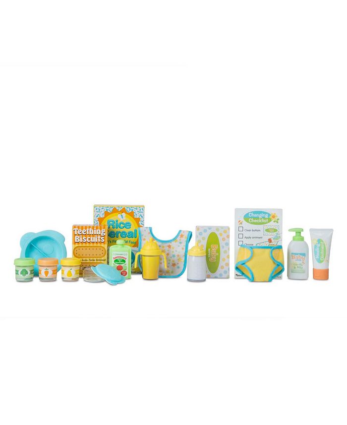 Melissa and Doug Mine to Love Deluxe Baby Care Play Set Macy
