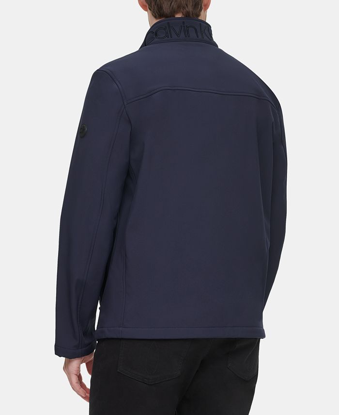 Calvin Klein Men's Infinite Stretch Soft Shell Jacket & Reviews - Coats ...