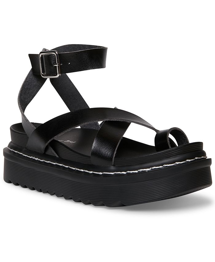 Madden Girl Delanno Platform Footbed Sandals - Macy's