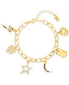 Women's Rolo Chain Charm Bracelet