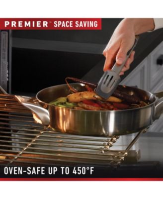 Premier 10-Pc. Space-Saving Stainless Steel Cookware Set