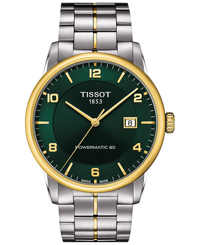 Tissot men's best sale luxury powermatic 80