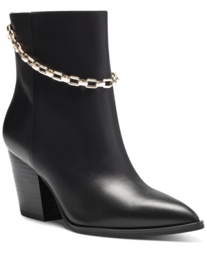 image of I.n.c. Women-s Saphira Block-Heel Booties, Created for Macy-s Women-s Shoes
