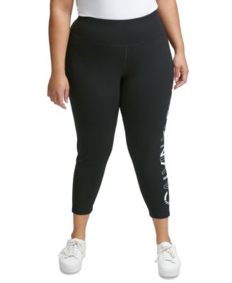 calvin klein performance plus size active leggings