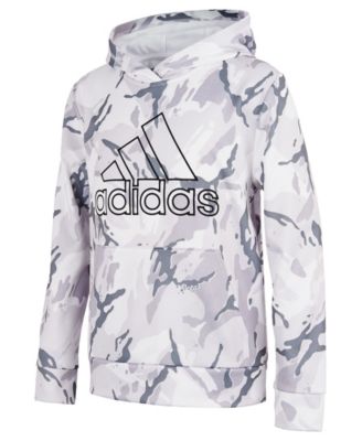 adidas boys camo hoodie