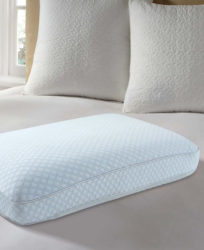 Arctic Sleep Large Cooling Gel Infused Memory Foam Pillow with Gusset ...
