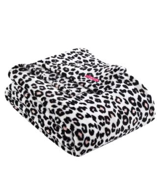 Betsey's Leopard Ultra Soft Plush Blanket, Twin