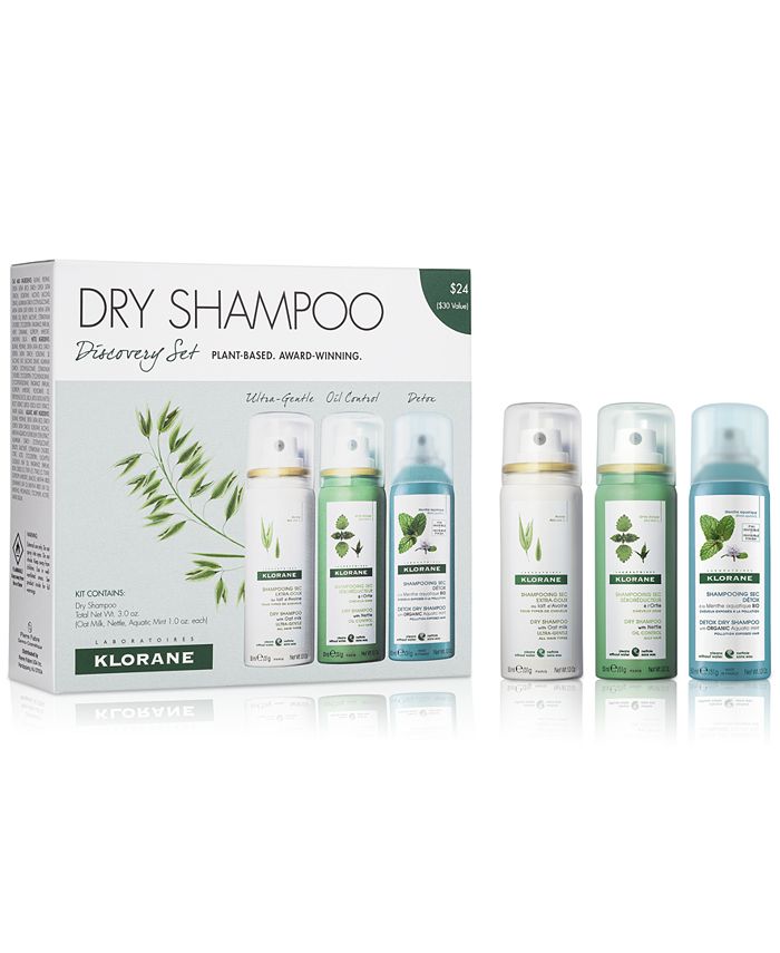 Klorane 3Pc. Dry Shampoo Discovery Set Macy's