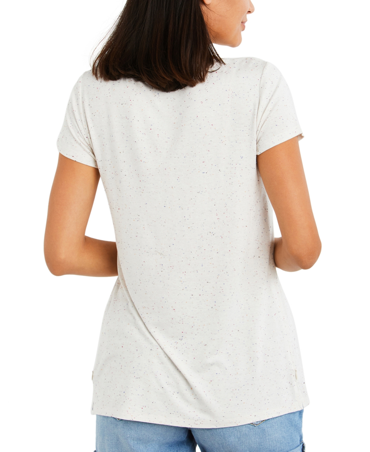 Motherhood Maternity Nursing Side-Zip Top