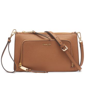 macy's calvin klein crossbody bags