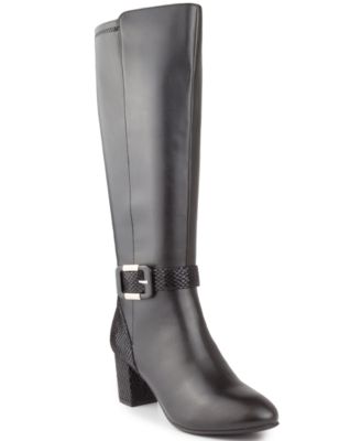 tall black boots for women