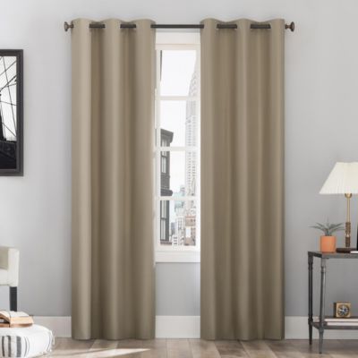 Cyrus Thermal 100% Blackout Grommet Curtain Panel, 40" x 84