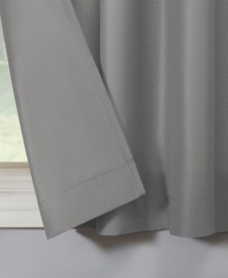 Martine Microfiber Semi-Sheer Rod Pocket Kitchen Curtain Valance and Tiers Set
