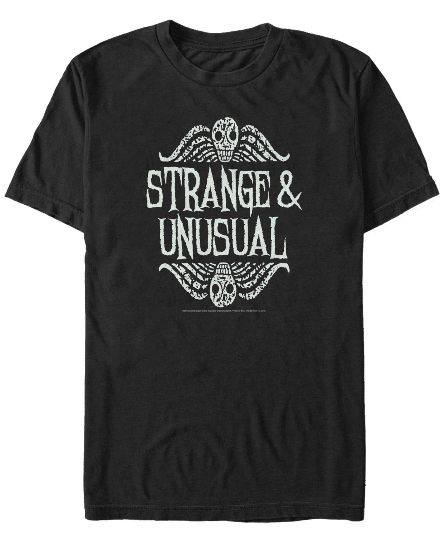 Мужская футболка Fifth Sun Beetlejuice Strange and Unusual Short Sleeve, цвет: Чёрный — фото 1