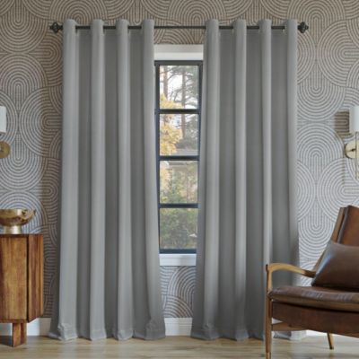 Oslo Theater Grade Extreme 100% Blackout Grommet Curtain Panel, 52" x 108
