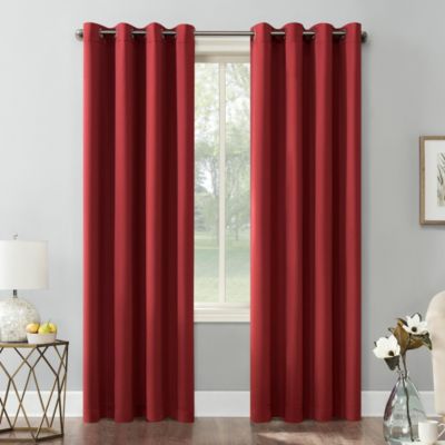 Sun Zero Saxon Energy Saving Blackout Grommet Curtain Panel
