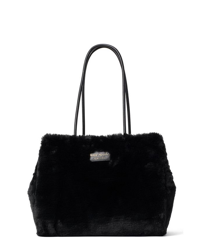 kate spade new york Everything Faux-Fur Large Tote & Reviews - Handbags &  Accessories - Macy's