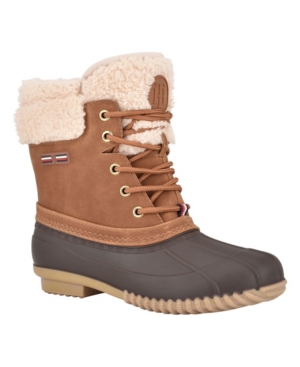 image of Tommy Hilfiger Women-s Mysty Duck Boots Women-s Shoes