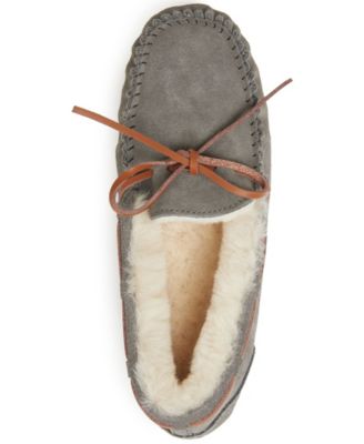Women's Victoria Genuine Shearling Moccasin Slipper