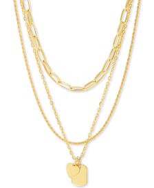 Women's Mixed Chain Trio Necklace