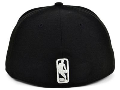 Miami Heat Black White 59FIFTY Cap