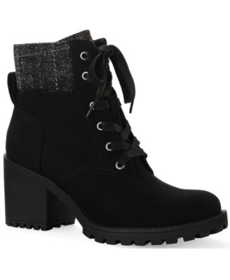 macys womens lace up boots