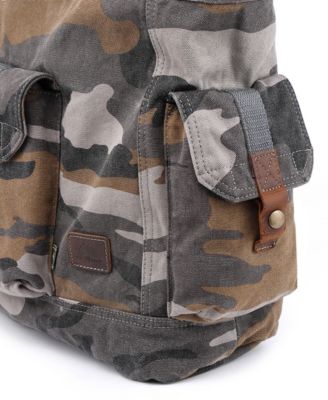 Camo Canvas Tote Bag
