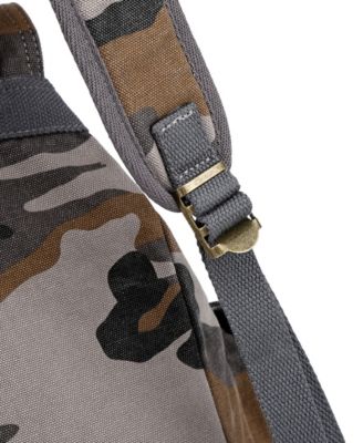 Camo Canvas Backpack