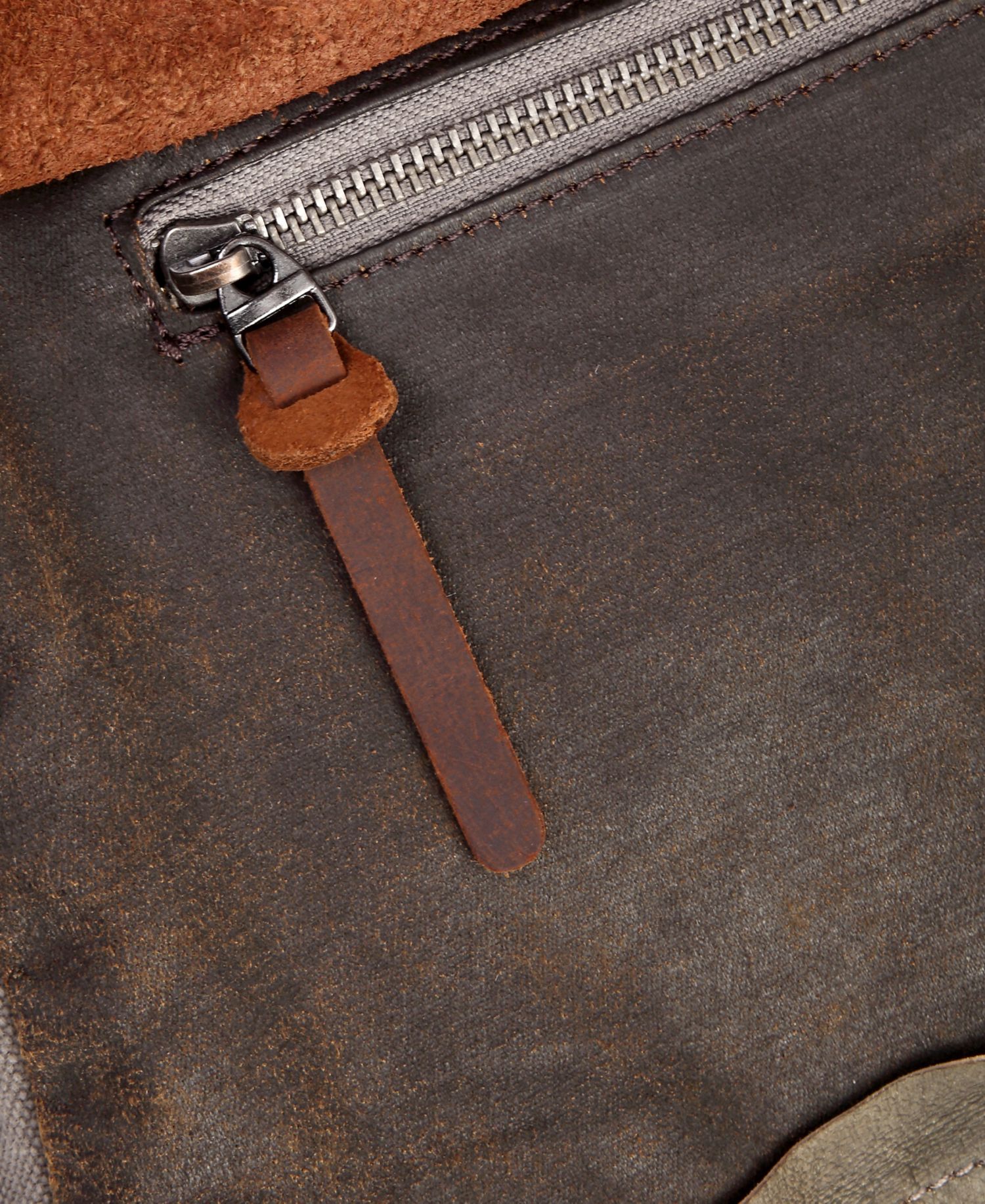 Tapa Canvas Satchel Bag