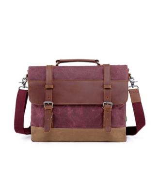 Stone Creek Waxed Canvas Briefcase