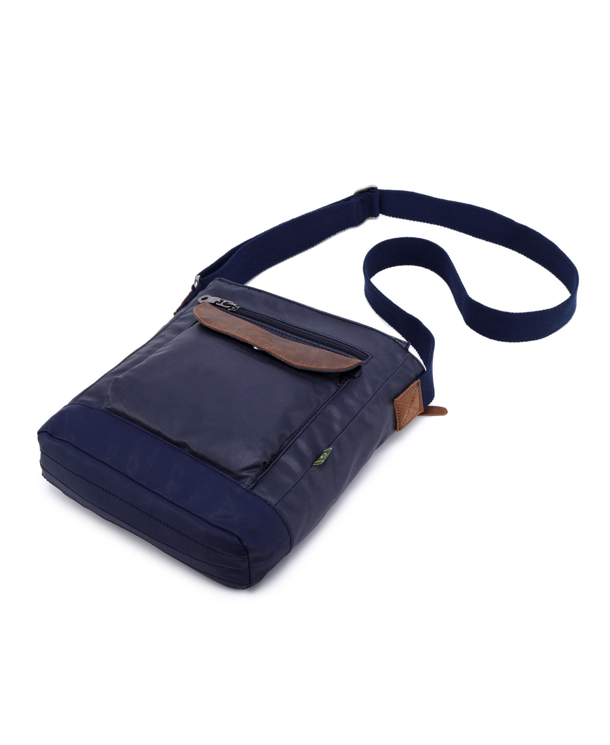 Tsd Brand Urban Light Canvas Crossbody Handbag In Navy