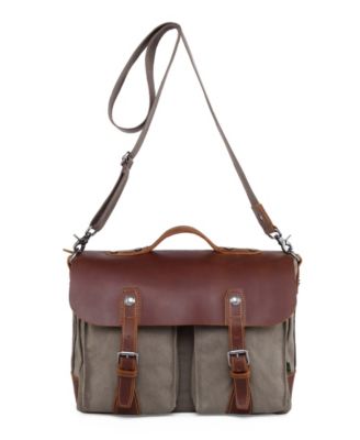 Hudson Canvas Messenger Bag